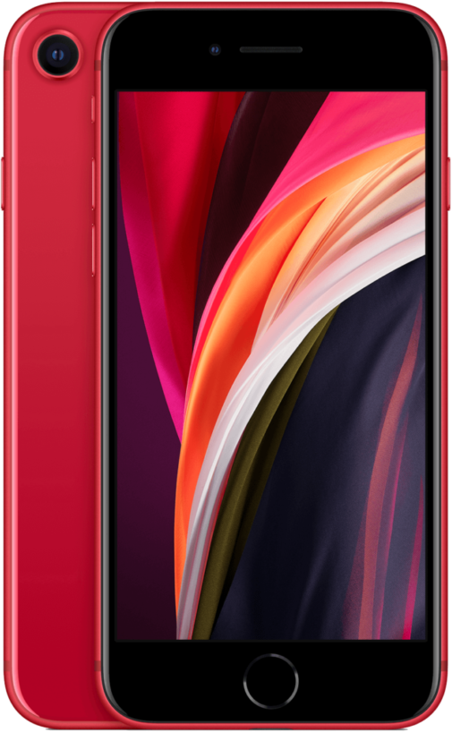 red iPhone SE (2nd generation)