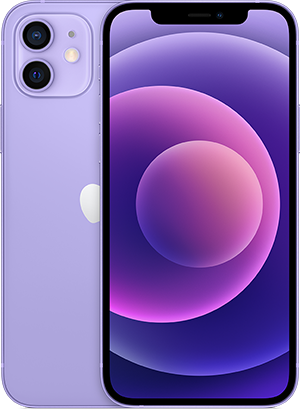 purple Apple iPhone 12