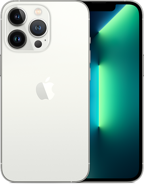 silver Apple iPhone 13 Pro