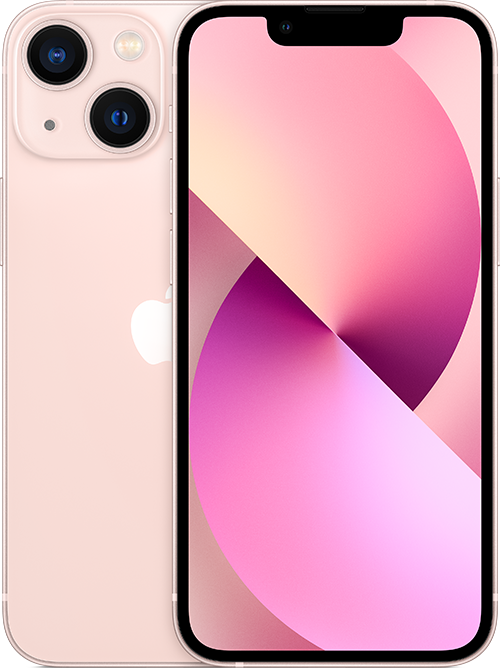 pink Apple iPhone 13 mini