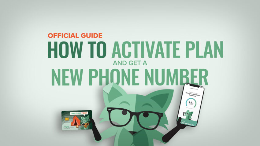 How-to Activate and Get a New Number