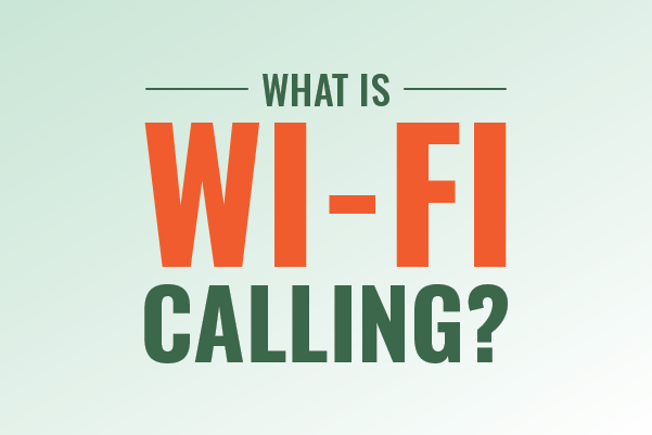 Sign that says What is Wi-Fi calling?