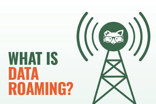 What is data roaming? With a cellphone tower.