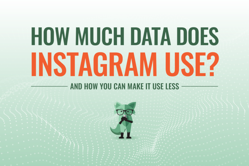 How much data does Instagram use?