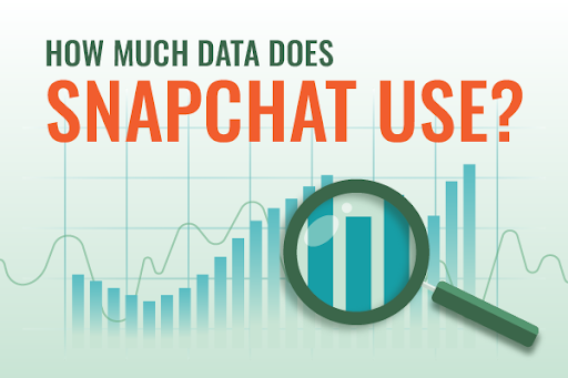 How much data does Snapchat use?