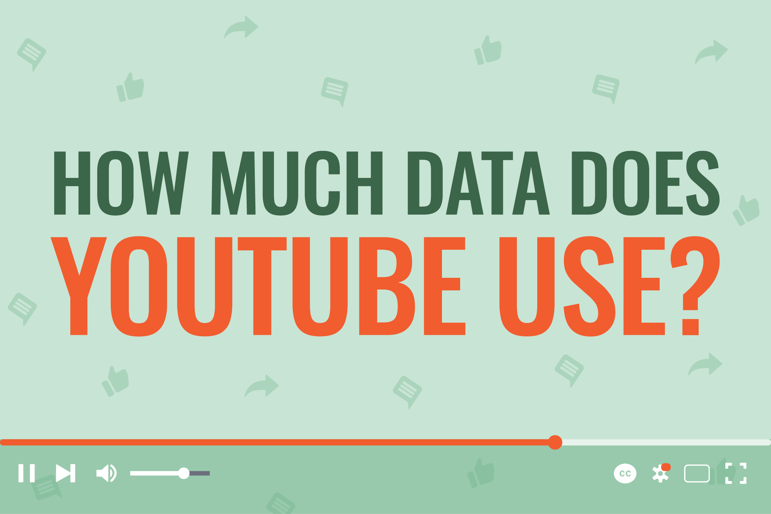 How much data does YouTube use?