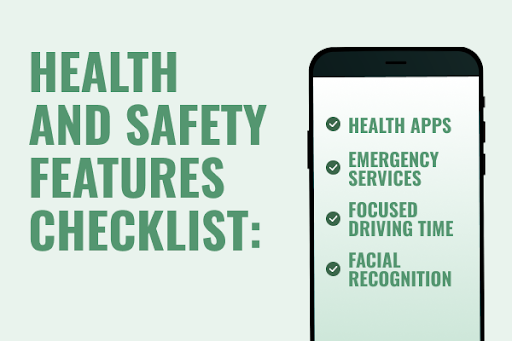 Health and safety features checklist