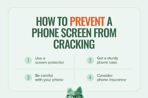How to prevent a phone screen from cracking