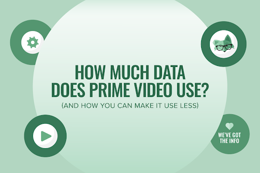 how much data does prime video use?