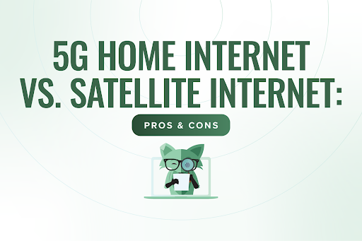 5G home internet vs. satellite internet: Pros and cons