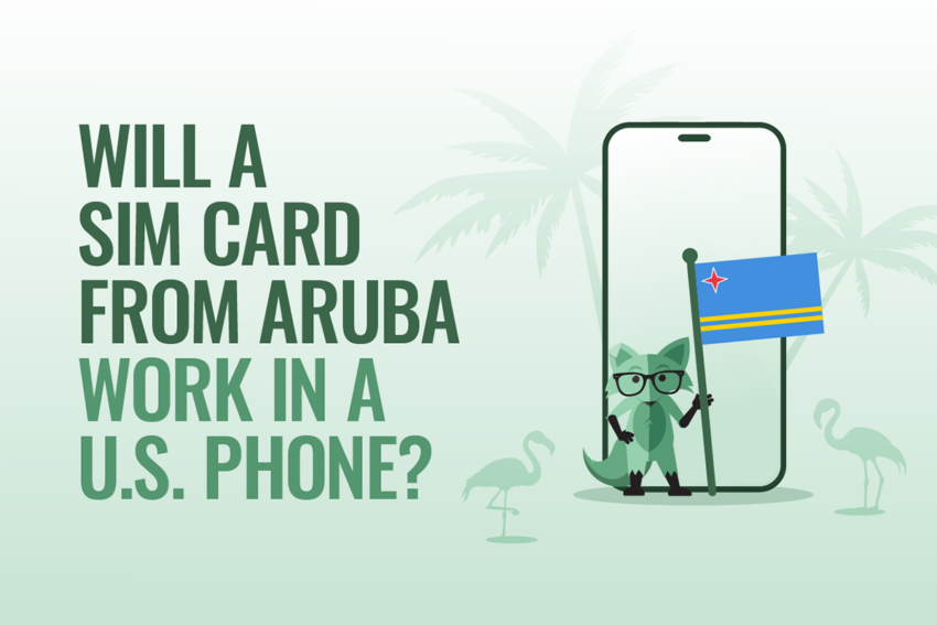 Will a SIM card from Aruba work in a U.S. phone?