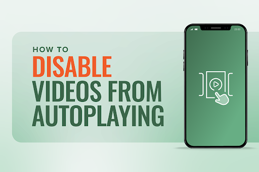 How to disable videos from autoplaying 