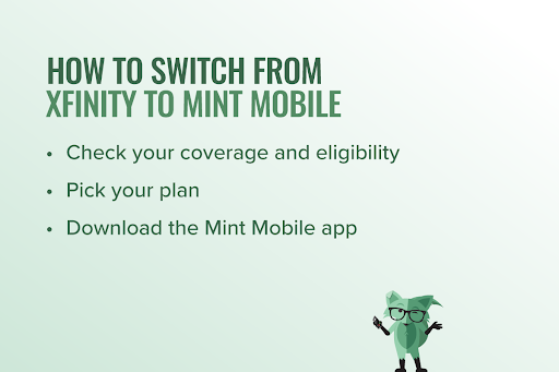 How to switch from Xfinity to Mint Mobile 