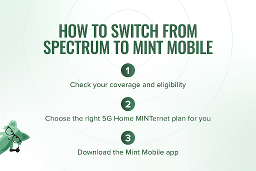 How to switch from Spectrum to Mint Mobile